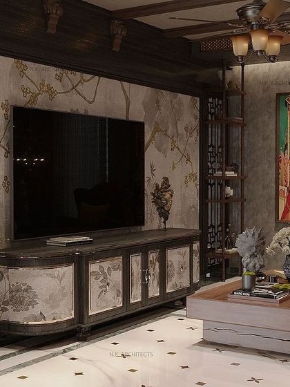 N.K. Architects - Interior Design Grand Living & Dining Spaces photo 18