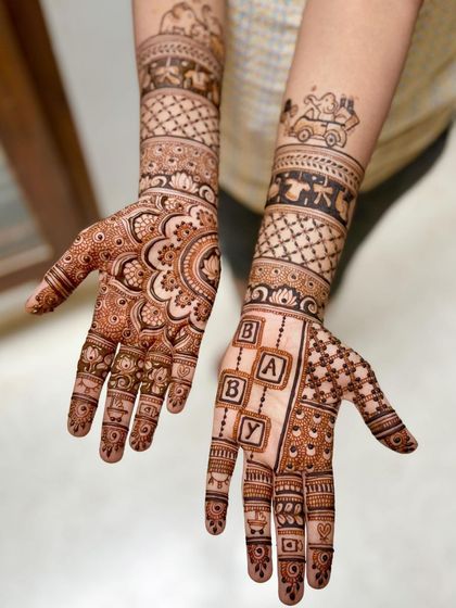 Mitali - Mehendi for Special Occasions Celebrating New Beginnings: Baby Shower Mehendi photo 59