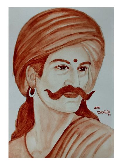 Sharan Ediga - Custom Portrait Art Tributes to Kannada Icons photo 4