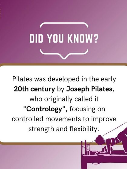 Did you know? Joseph Pilates originally called his method "Contrology," focusing on controlled movements. This principle of mind-body connection remains the foundation of everything we do in the studio today.