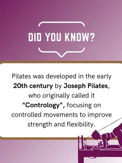 Did you know Joseph Pilates originally called his method "Contrology"? It was all about using the mind to control the muscles. This principle of controlled movement remains the foundation of everything I teach.