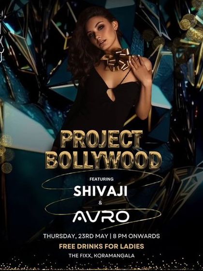 Project Bollywood at The Fixx, Koramangala, where I teamed up with DJ Shivaji for a massive night.