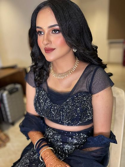 Makeovers by Mahalakshmi - Special Occasion Makeup Reception & Sangeet Glam photo 13