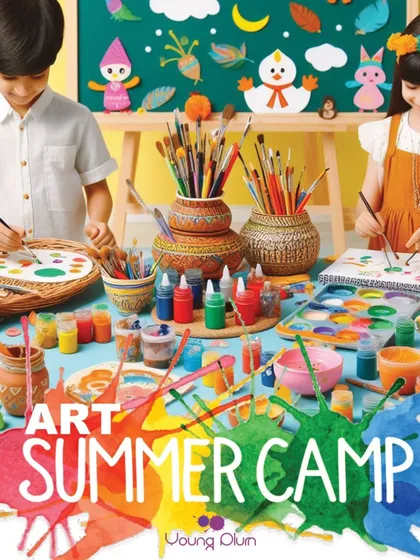 Get ready for a splash of color and a whole lot of fun. My Art Summer Camp is designed to give kids a creative outlet where they can explore different materials and make lasting memories.