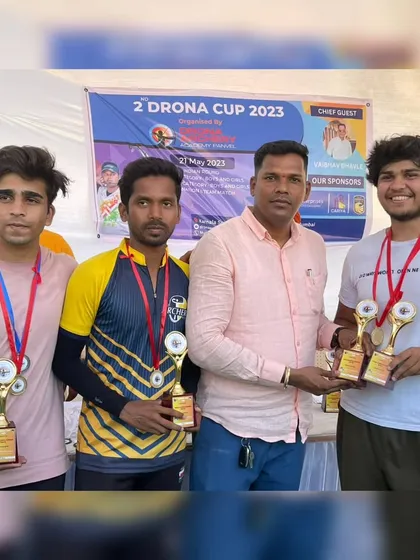 Presenting awards to the winners of the 2nd Drona Cup 2023. It's an honor to recognize the talent and sportsmanship of these archers.