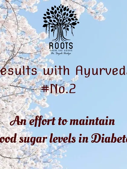 This introduces a testimonial from a patient who struggled with diabetes for 10 years before starting treatment with me.