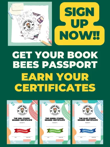 The Book Bees Passport is your child's ticket to tracking their reading journey. As they read, they earn colorful reader certificates that celebrate their progress and keep them motivated.