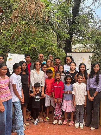 The smiles say it all. This is our wonderful community of performers, teachers, and parents after one of our studio sessions. We are so proud to be building this musical family together.