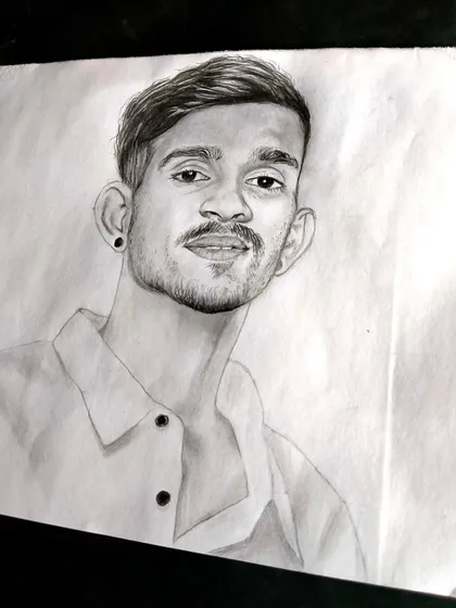 A clean, simple portrait sketch done for one of my followers. My work aims to be both realistic and artistic.