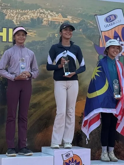 A proud moment seeing my student Naina Kapoor on the international podium at the US Kids Indian Championship. Competing and succeeding at this level is a key part of our tournament preparation program.
