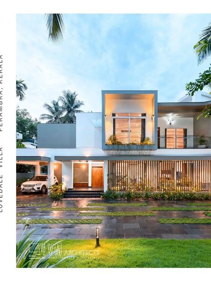 VM Architects - Residential Architecture & Interior Design Modern Kerala Exteriors photo 30