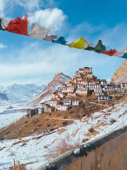 Capturing the iconic Key Monastery with its prayer flags against the snow-covered mountains of Spiti was a dream. This shot shows my passion for framing epic landscapes and capturing the cultural heart of a destination in a single, powerful image.