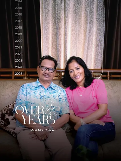 Mr. and Mrs. Chacko, our clients from 2014, showcase the timeless quality of my work. A decade later, their home remains in excellent condition, a perfect example of my commitment to durability and client satisfaction.