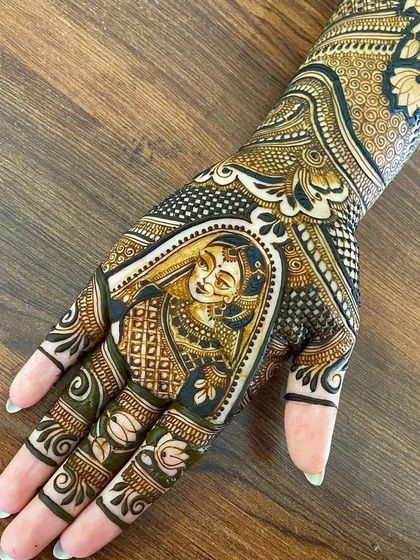 Ankita Mehndi Artist - Bridal & Wedding Mehndi Custom Portraits: Your Story in Henna photo 4