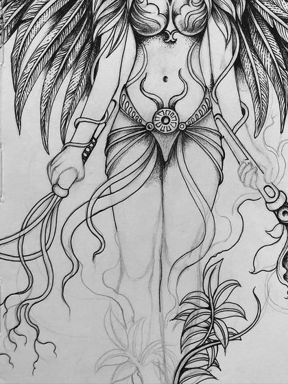 Ankita Bhattacharya - Tattoo Design Goddesses & Guardians photo 13