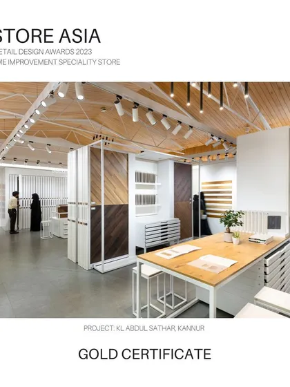 I am proud to have received the Gold Certificate at the In-store Asia VMRD Retail Design Awards. This recognition for the KL Abdul Sathar project is a testament to my commitment to delivering award-winning design solutions.