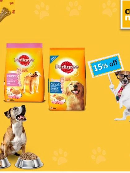 Pedigree is a trusted brand that many pet parents rely on. I stock both their Puppy and Adult formulas to cater to dogs at every life stage.