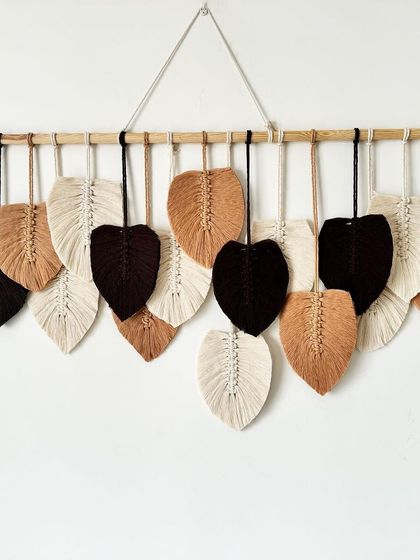 Shikha Agarwal - Custom Macrame & Crochet Home Decor Large Statement Wall Hangings photo 38