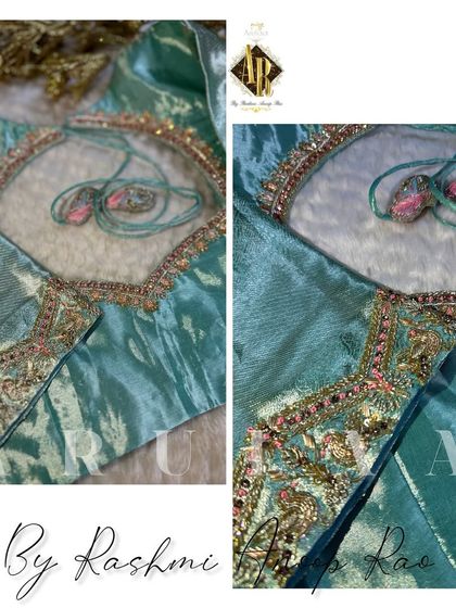 Arulaa by Rashmi Anoop Rao - Custom Bridal & Occasion Wear for Women Bridal Blouse Masterpieces photo 21