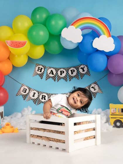 First Birthday & Cake Smash Fun photo 28