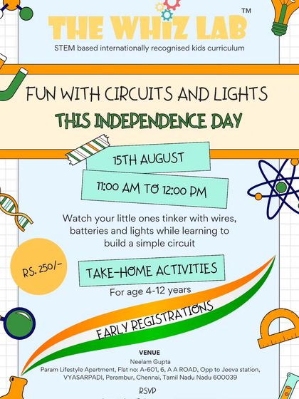The Whiz Lab - Public STEM Workshops & Holiday Camps Fun with Circuits & Lights photo 17