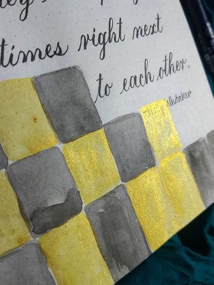 S - Custom Gift Calligraphy From My Art Journal photo 12