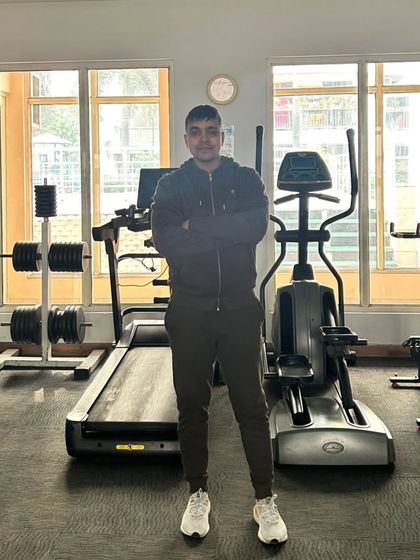 Another confident pose.