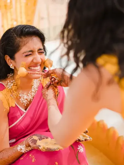 WhatKnot - Wedding Photography & Videography The Haldi Edit: Colours, Chaos & Laughter photo 39