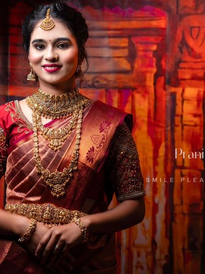 Inisha Rental Dress - Bridal & Occasion Jewellery Rental Grand Bridal Sets: Temple & Kemp Jewellery photo 15