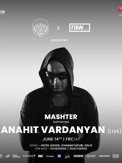 My supporting artist poster for the Anahit Vardanyan event. It's always an honor to support such talented international artists.