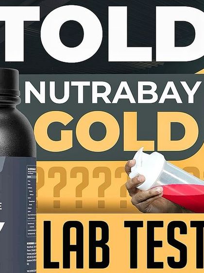 Nutrabay Gold: Untold Lab Testing. A promotional image for the lab test of Nutrabay's budget whey protein.
