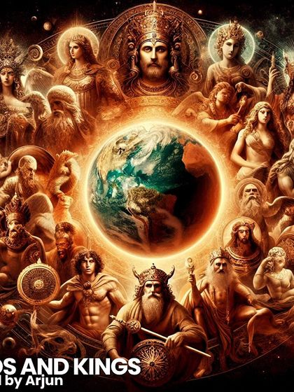 This epic session on "Gods and Kings" prompted stories of divine intervention, mortal rulers, and the clash between them. We drew inspiration from mythology, fantasy, and history to create tales of power and destiny.