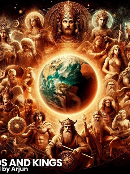 This epic session on "Gods and Kings" prompted stories of divine intervention, mortal rulers, and the clash between them. We drew inspiration from mythology, fantasy, and history to create tales of power and destiny.
