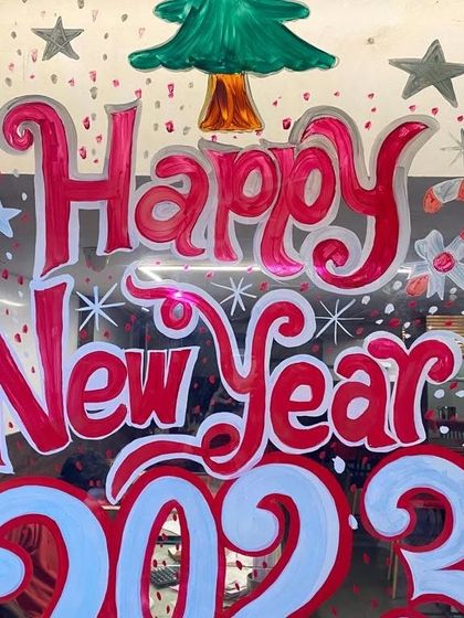 Festive Glass Painting photo 5