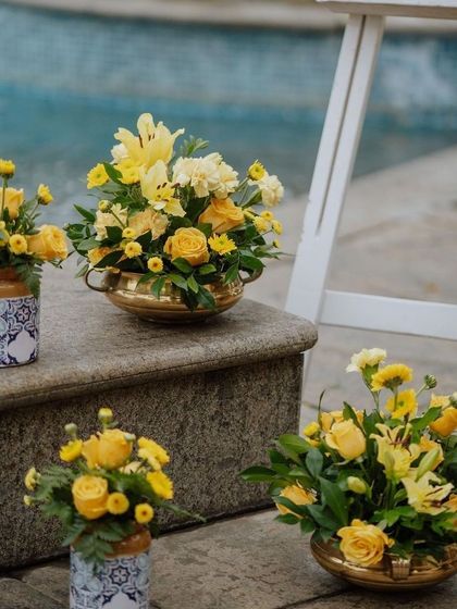 Decor by Aditya - Event Design & Decoration Vibrant Haldi & Mehendi Ceremonies photo 66