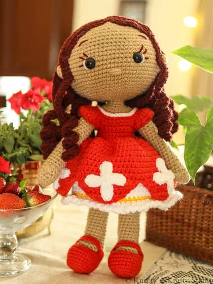 I am so excited to share Lily, the very first doll in my collection. Making her has sparked a new obsession, and I can't wait to create more friends like her.