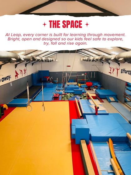 This is our promise: a space where every corner is built for learning through movement. Our gyms are bright, open, and designed so our kids feel safe to explore, try, fall, and rise again.