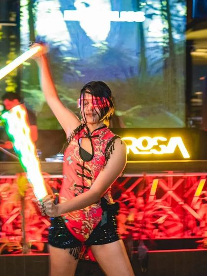 IndieFlow - Fire, LED & Pyrotechnic Shows Futuristic LED & Pixel Shows photo 64