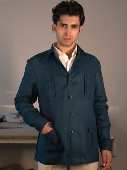 Classy patch pockets add functionality to this stylish ensemble, embracing the essence of the wild while staying effortlessly stylish.