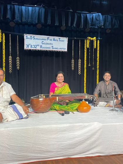 A soul-satisfying concert at the Indian Institute of World Culture. I have been performing in this auditorium since the beginning of my career, and it feels like coming home.