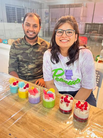 Paint Cafe Studio - Art & Craft Workshops Dessert & Designer Candle Making photo 94