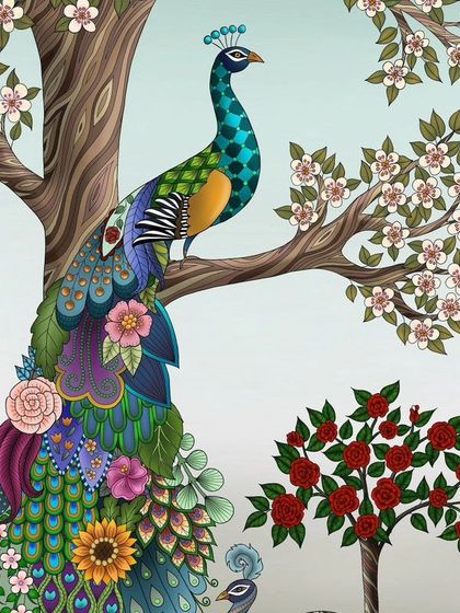 House360.in - Residential Wallpaper & Wall Mural Services Traditional & Spiritual Artistry photo 39