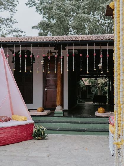 The Tales of Tradition - Wedding Planning & Design Sun-Kissed Haldi Ceremonies photo 95