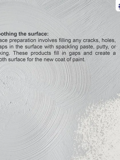 All cracks, holes, and gaps are meticulously filled with professional-grade putty and spackling paste. This crack proofing step is essential for creating a seamless and smooth surface.