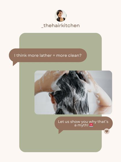 I often hear clients say, "I think more lather equals more clean." Let me show you why that's a myth, especially when it comes to sulfates.