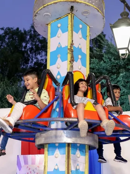 Let the good times roll! I can bring the fun of an amusement park right to your party with exciting carnival rides suitable for young children. It's a perfect way to elevate the celebration and create lasting memories.