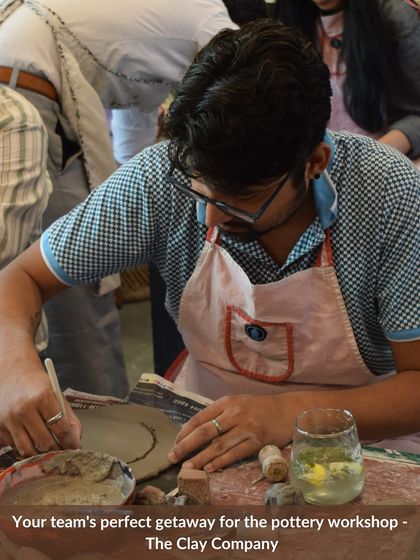 Break the routine, build the team. Our clay workshops are the ultimate team-building experience. We can even bring the pottery magic to the venue of your choice.