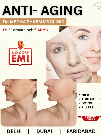 This graphic showcases the powerful results of my anti-aging treatments, including HIFU, thread lifts, Botox, and fillers. I offer customized plans to address sagging skin and wrinkles, helping you regain a youthful, lifted appearance.