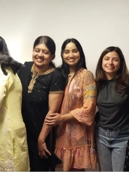 More smiles from our Diwali gathering. Our foster network is built on friendship and mutual support, which is essential for the emotionally demanding work of animal rescue.