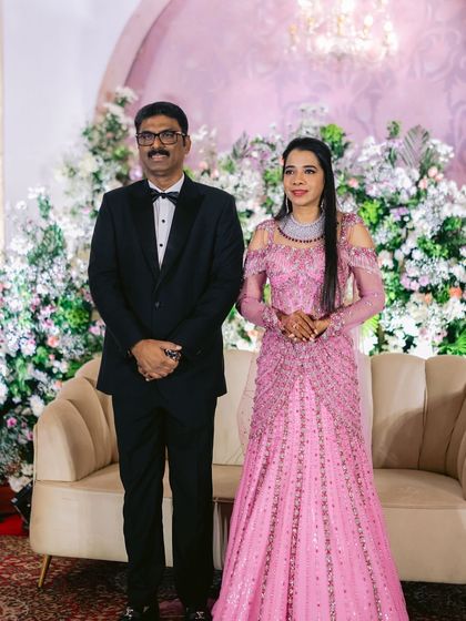 Further images showcasing my collection of modern gowns and lehengas. These photos provide different angles and details of each unique design, from romantic pre wedding shoots to elegant reception looks.